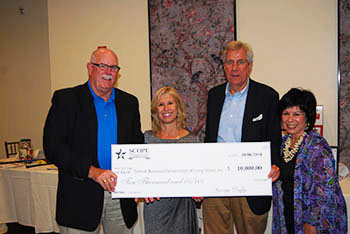 SBPLI Receives $10,000 Donation from SCOPE Education Services SBPLI Receives $10,000 Donation from SCOPE Education Services